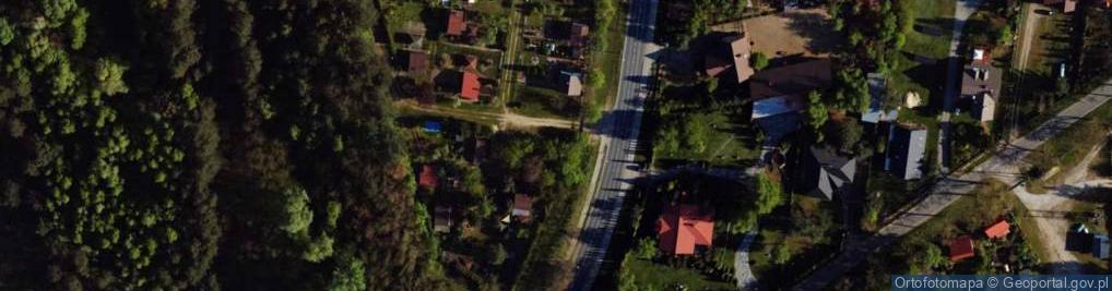 Zdjęcie satelitarne Uniejowska ul.