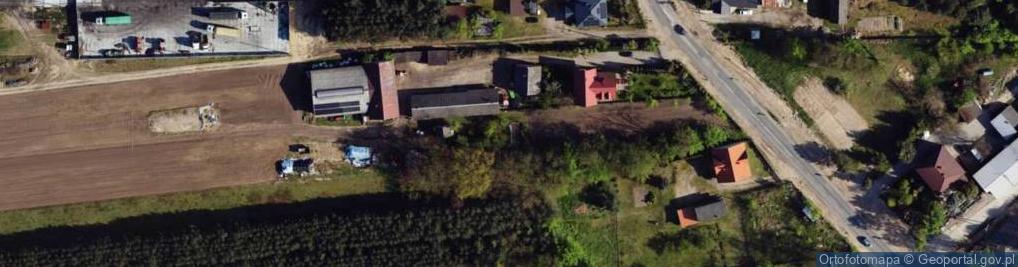 Zdjęcie satelitarne Uniejowska ul.