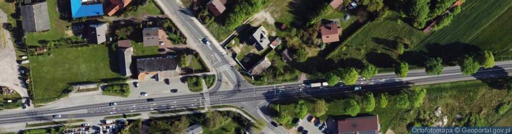 Zdjęcie satelitarne Uniejowska ul.