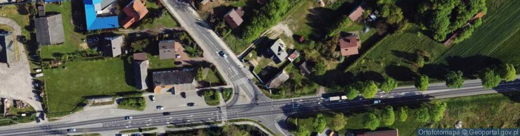 Zdjęcie satelitarne Uniejowska ul.