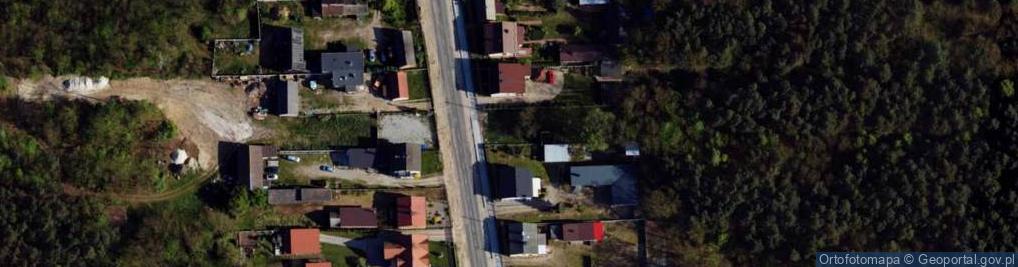 Zdjęcie satelitarne Uniejowska ul.