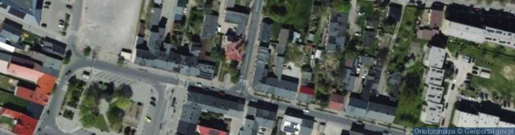 Zdjęcie satelitarne Uniejowska ul.