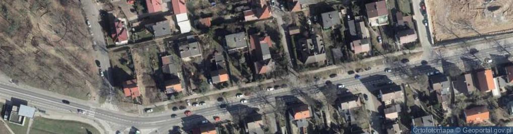 Zdjęcie satelitarne Unii Lubelskiej ul.