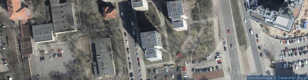 Zdjęcie satelitarne Unisławy ul.