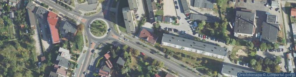 Zdjęcie satelitarne Uniejowska ul.