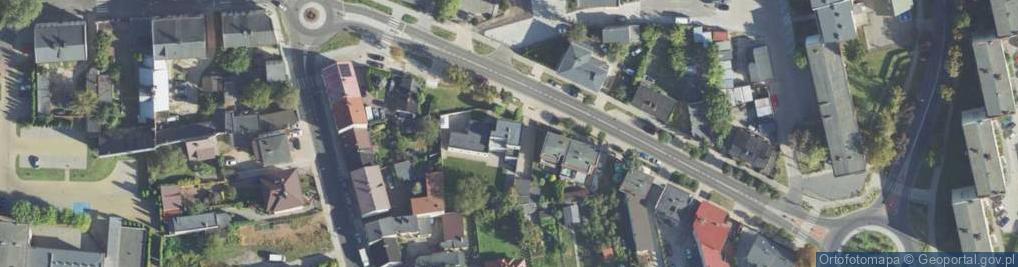 Zdjęcie satelitarne Uniejowska ul.