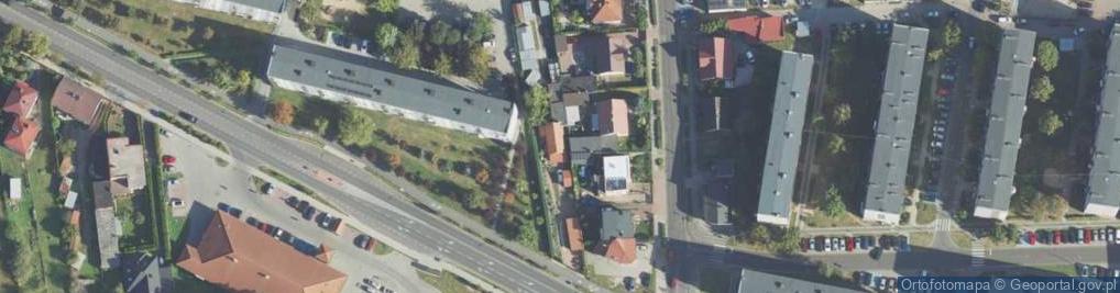 Zdjęcie satelitarne Uniejowska ul.