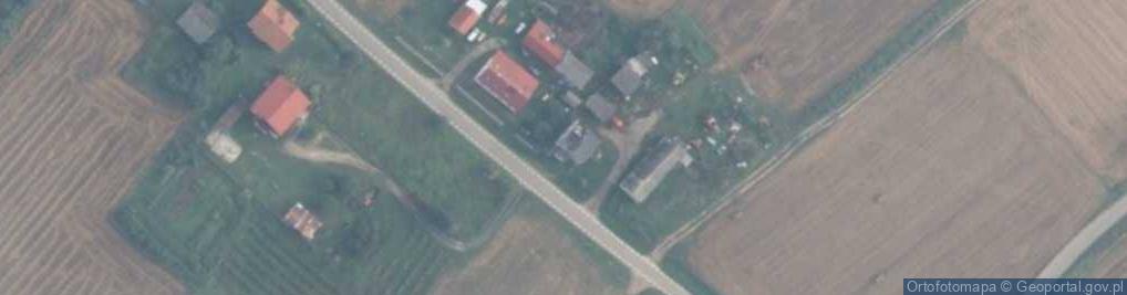Zdjęcie satelitarne Uniechów ul.