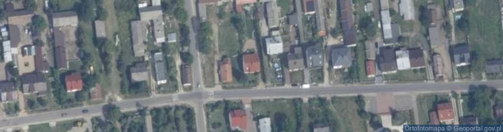 Zdjęcie satelitarne Unin ul.