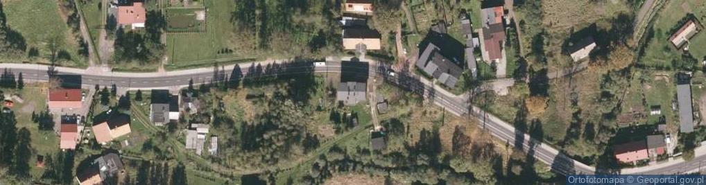 Zdjęcie satelitarne Unisław Śląski ul.