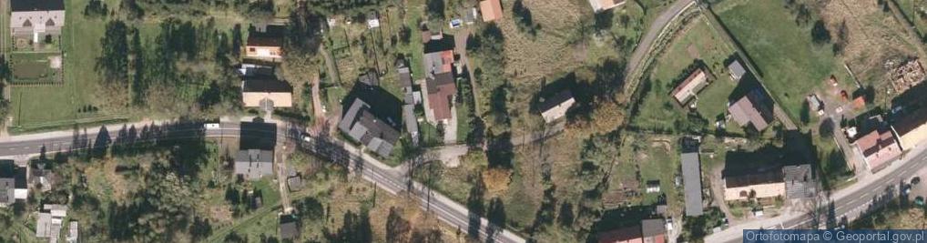 Zdjęcie satelitarne Unisław Śląski ul.