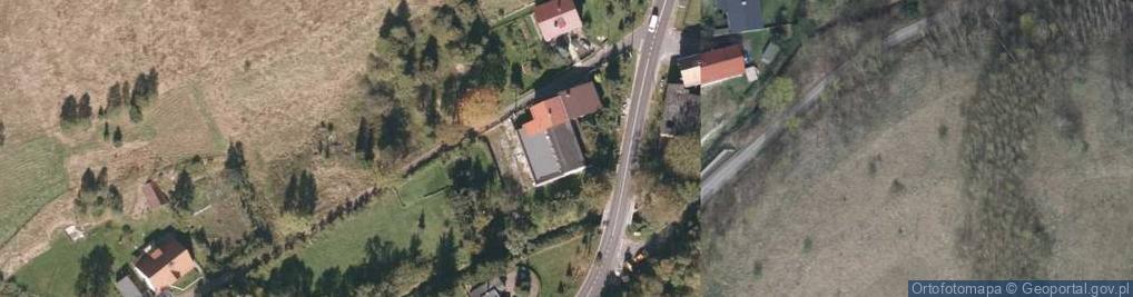 Zdjęcie satelitarne Unisław Śląski ul.