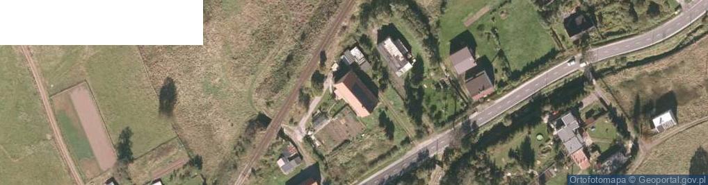 Zdjęcie satelitarne Unisław Śląski ul.