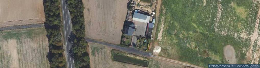Zdjęcie satelitarne Unisławice ul.
