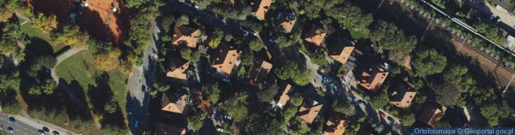 Zdjęcie satelitarne Uphagena Jana ul.