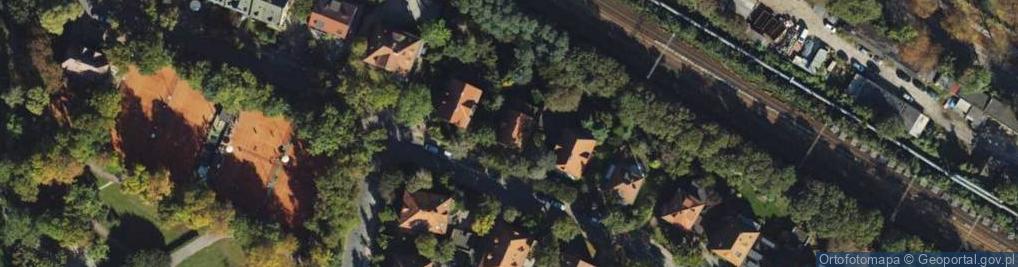 Zdjęcie satelitarne Uphagena Jana ul.
