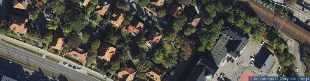 Zdjęcie satelitarne Uphagena Jana ul.