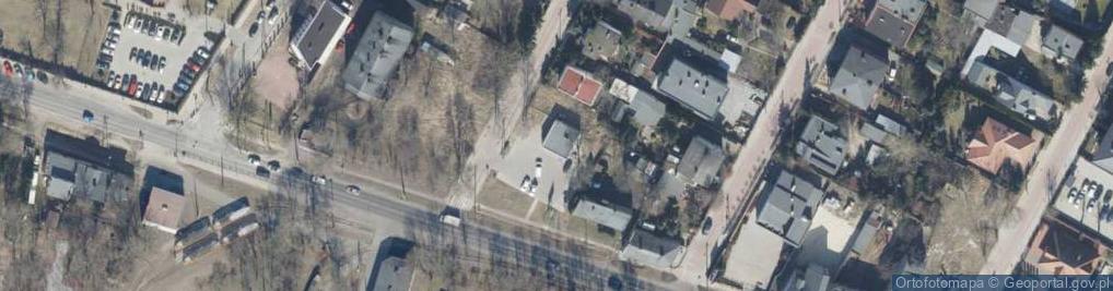 Zdjęcie satelitarne Uprawna ul.