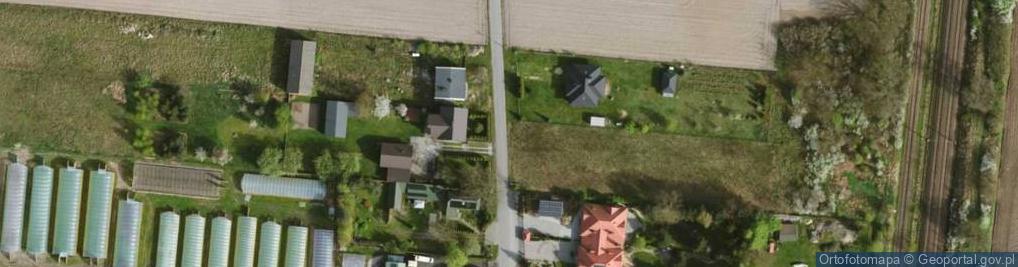 Zdjęcie satelitarne Uprawna ul.