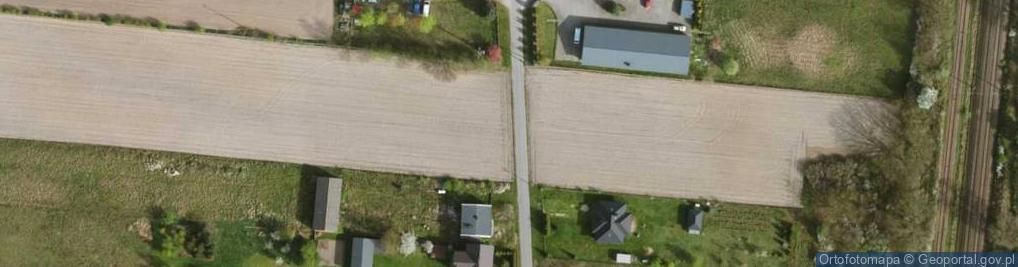 Zdjęcie satelitarne Uprawna ul.