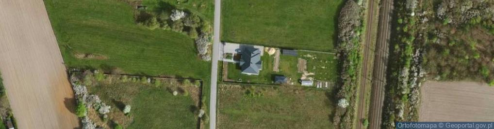 Zdjęcie satelitarne Uprawna ul.