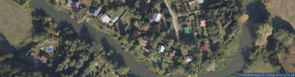 Zdjęcie satelitarne Upust ul.
