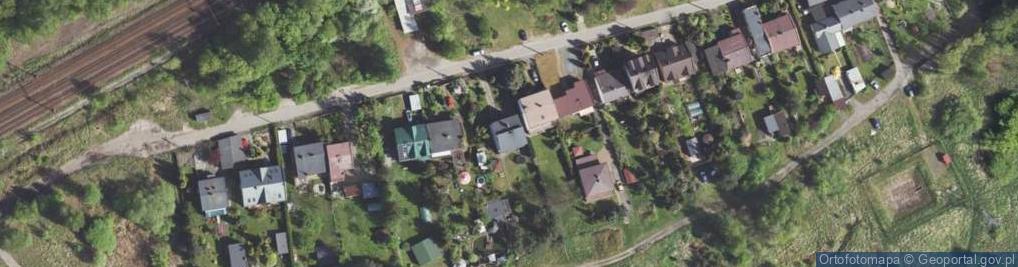 Zdjęcie satelitarne Upadowa ul.
