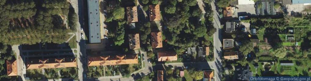 Zdjęcie satelitarne Urocza ul.