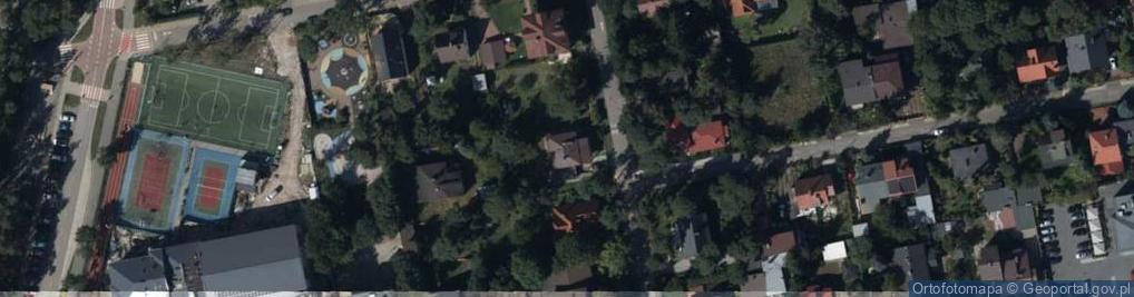 Zdjęcie satelitarne Urocza ul.