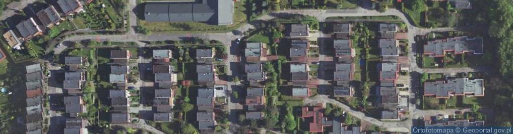 Zdjęcie satelitarne Urocza ul.