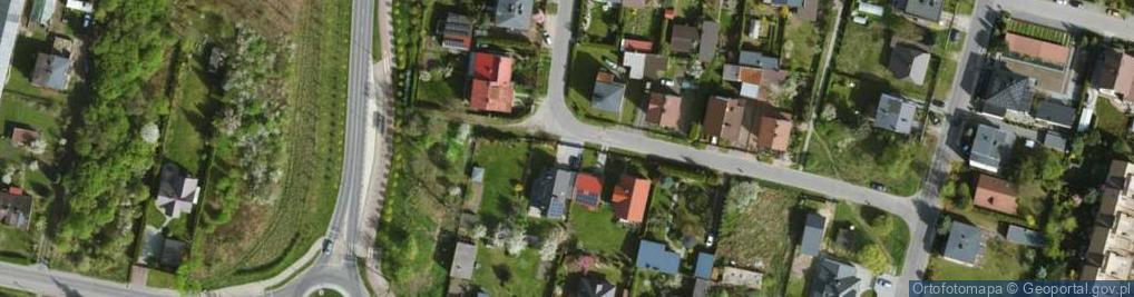 Zdjęcie satelitarne Urwista ul.