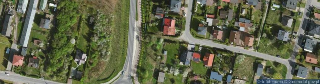 Zdjęcie satelitarne Urwista ul.