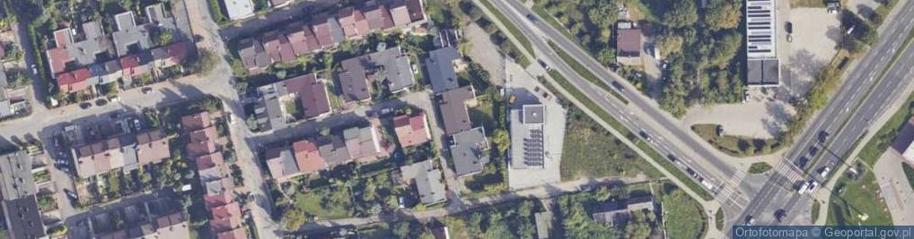 Zdjęcie satelitarne Urocza ul.