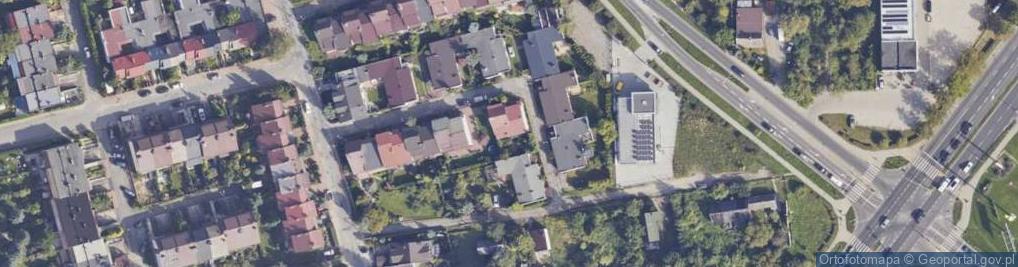 Zdjęcie satelitarne Urocza ul.
