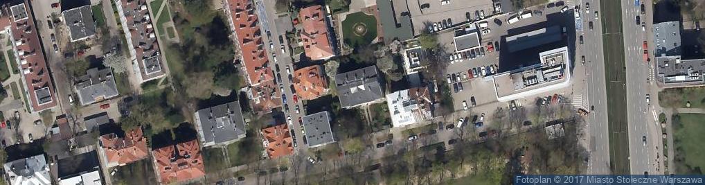 Zdjęcie satelitarne Ursynowska ul.