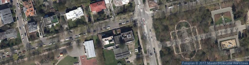 Zdjęcie satelitarne Ursynowska ul.