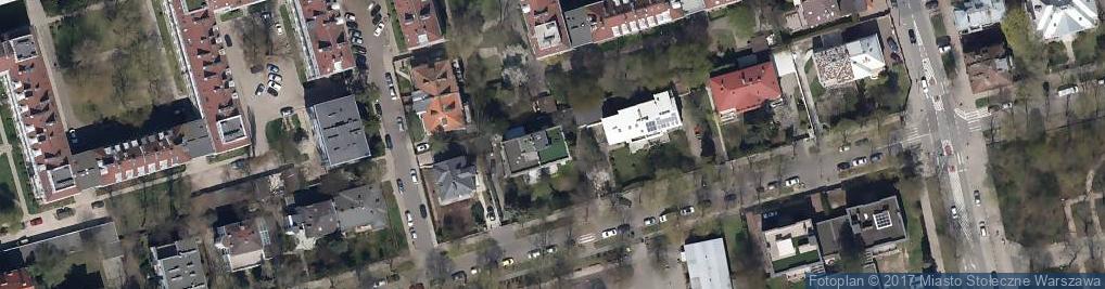 Zdjęcie satelitarne Ursynowska ul.