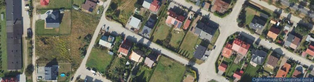 Zdjęcie satelitarne Urocza ul.
