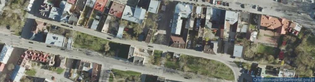 Zdjęcie satelitarne Uściługska ul.