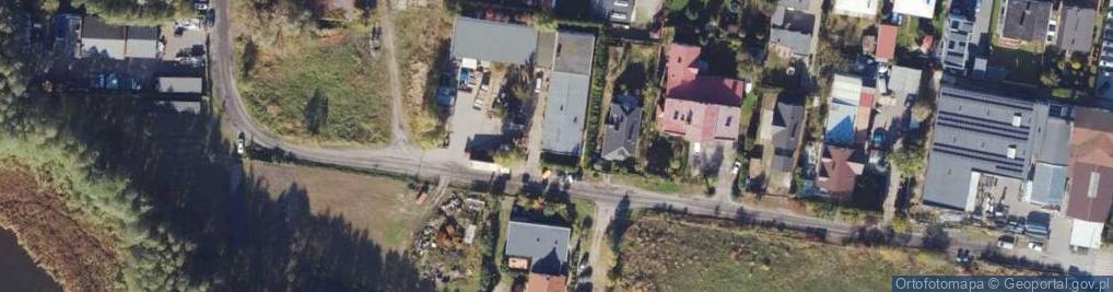 Zdjęcie satelitarne Usługowa ul.