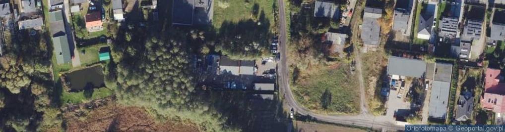 Zdjęcie satelitarne Usługowa ul.