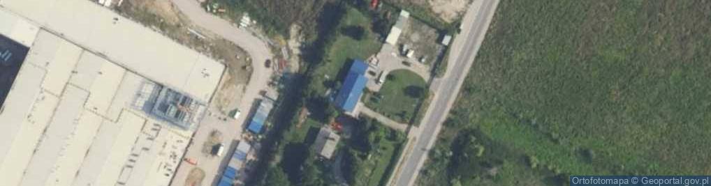 Zdjęcie satelitarne Usługowa ul.