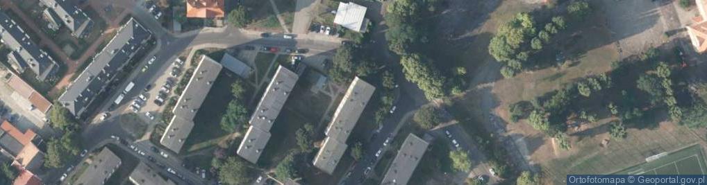 Zdjęcie satelitarne Ustki ul.