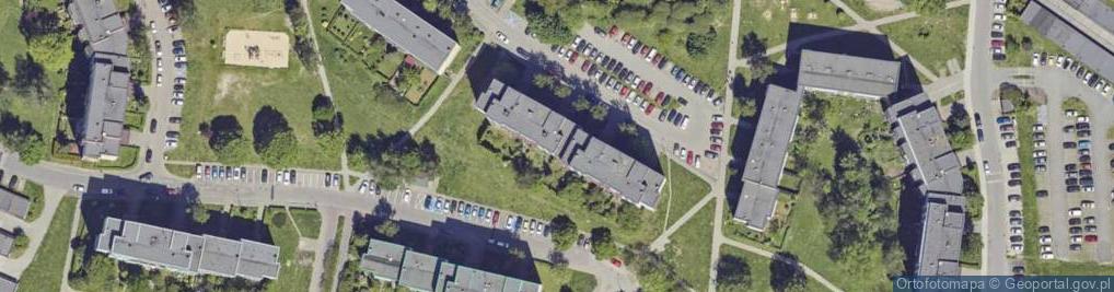 Zdjęcie satelitarne Ustronna ul.