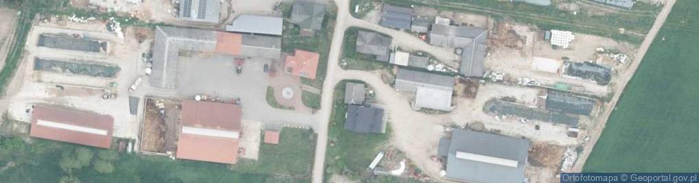 Zdjęcie satelitarne Uścianek-Dębianka ul.