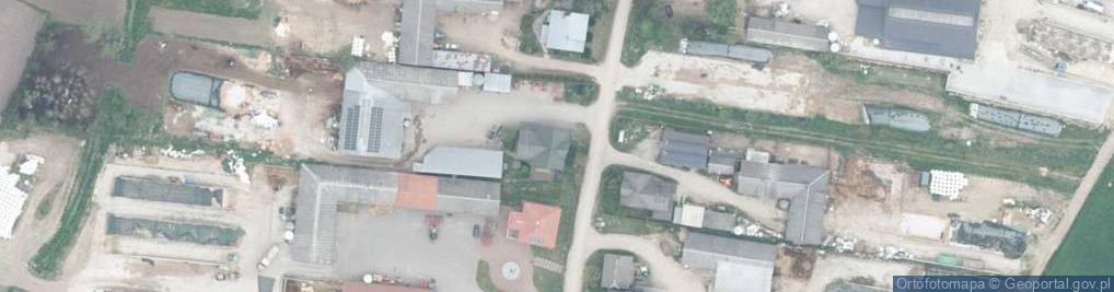 Zdjęcie satelitarne Uścianek-Dębianka ul.