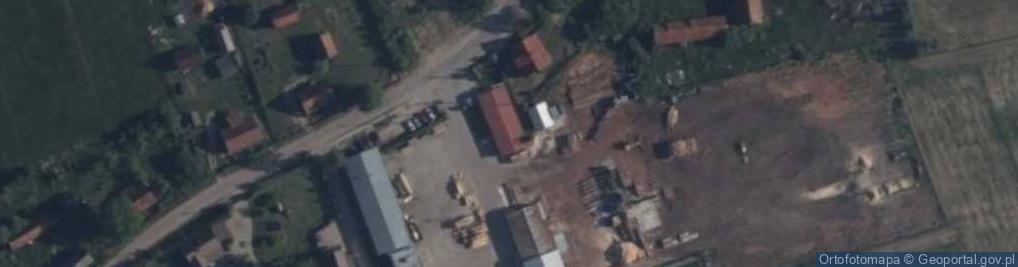 Zdjęcie satelitarne Uściany Stare ul.