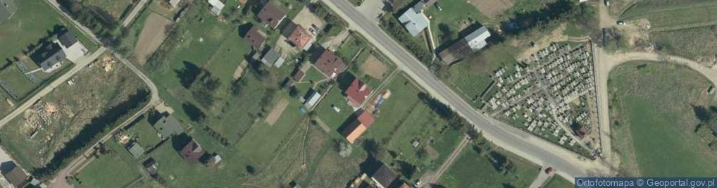 Zdjęcie satelitarne Uście Gorlickie ul.