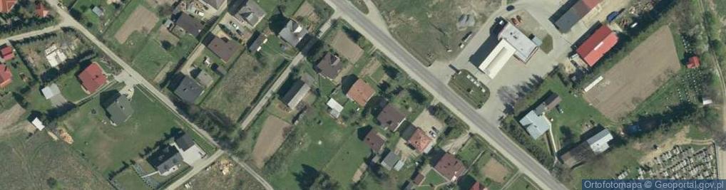 Zdjęcie satelitarne Uście Gorlickie ul.