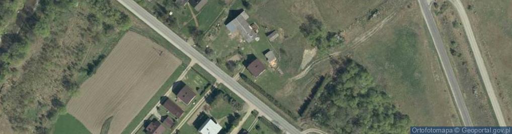 Zdjęcie satelitarne Uście Gorlickie ul.